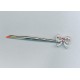 Bohemian Hair Pin with Pink Diamonte Bow