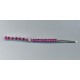 Bohemian Hair Pin with Pink Diamontes with Tail