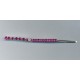 Bohemian Hair Pin with Pink Diamontes with Tail