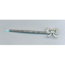 Bohemian Hair Pin with Crystal Diamonte Bow