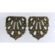 Brass Ox Decorative Shield