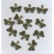 Brass Ox Butterfly Charms