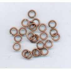 5mm Jumprings Copper Ox
