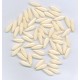 Czech Cream Spear Beads