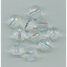 Clear Acrylic 'Disco Ball' Bead