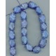 Dyed Blue Lace Agate Facetted Shape