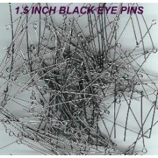 1.5 Inch Eyepins Black Nickle