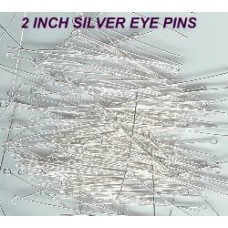 2 Inch Eyepins Silver