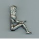 Sitting Lady with Open Hands