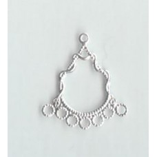FILIGRAE SILVER 7 HOLE HOOP