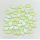 Czech Frosted Yellow Leaves with AB