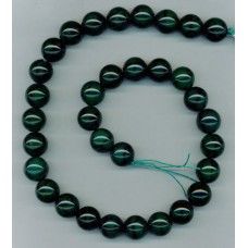 Green Agate 12mm Rounds