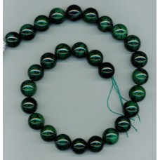 Green Agate 14mm Rounds