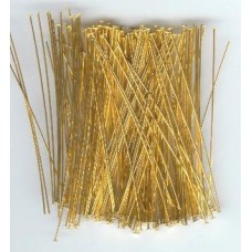 3 inch gold Headpins