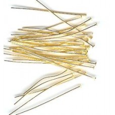 1.5 Inch Headpins Gold