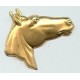Brass Horse Head