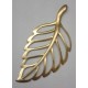 Brass Hollow Leaf Large