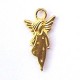 GOLD ANGEL WITH STARS ON HER DRESS