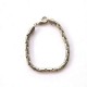 heavy round snake bracelet