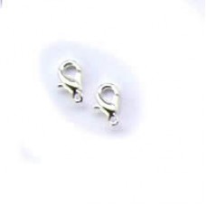 10mm Lobster Catch Silver