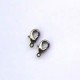 10mm Lobster Catch Black Nickle