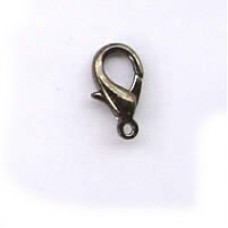18mm Lobster Catch Black Nickle