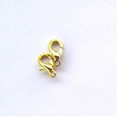 10mm Lobster Catch Gold