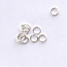 4mm Silver Jumprings