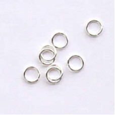 5mm Silver Jumprings