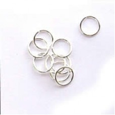 6mm Silver Jumprings