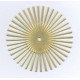 Brass Spiked Wheel Large