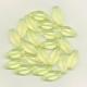 Czech Yellow Flat Diamond Bead