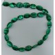 Malachite Flat Ovals 12mm x 16mm