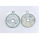 Double-Sided Metalised Plastic Chinese Coin