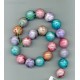 Agate Rounds Multicoloured