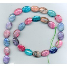 Agate Small Ovals Multicoloured