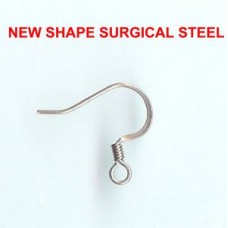 NEW SHAPE SURICAL STEEL EARWIRE