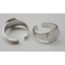 Ring Shank with 12mm Flat Pad