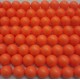 8mm Swarovski Neon Orange Pearl