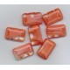Czech Orange Sherbet 2-Hole Spacer