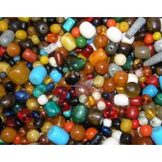 man made amber beads