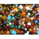 man made amber beads