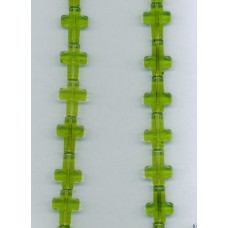Green Quartz Crosses