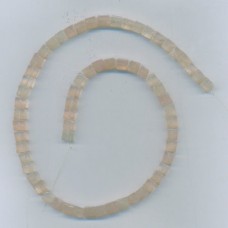 Rose Quartz 6mm Cubes
