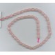 Rose Quartz Oval Barrels