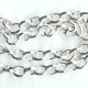 1M  X S8   SILVER PLATED CHAIN