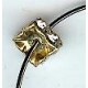 swarovski rondelle pp18 square gold crystal