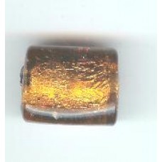 Brown Tube Bead