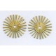 Brass Spiked Wheel Small