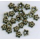 Bali Brass Beadcap Small Star-Shaped